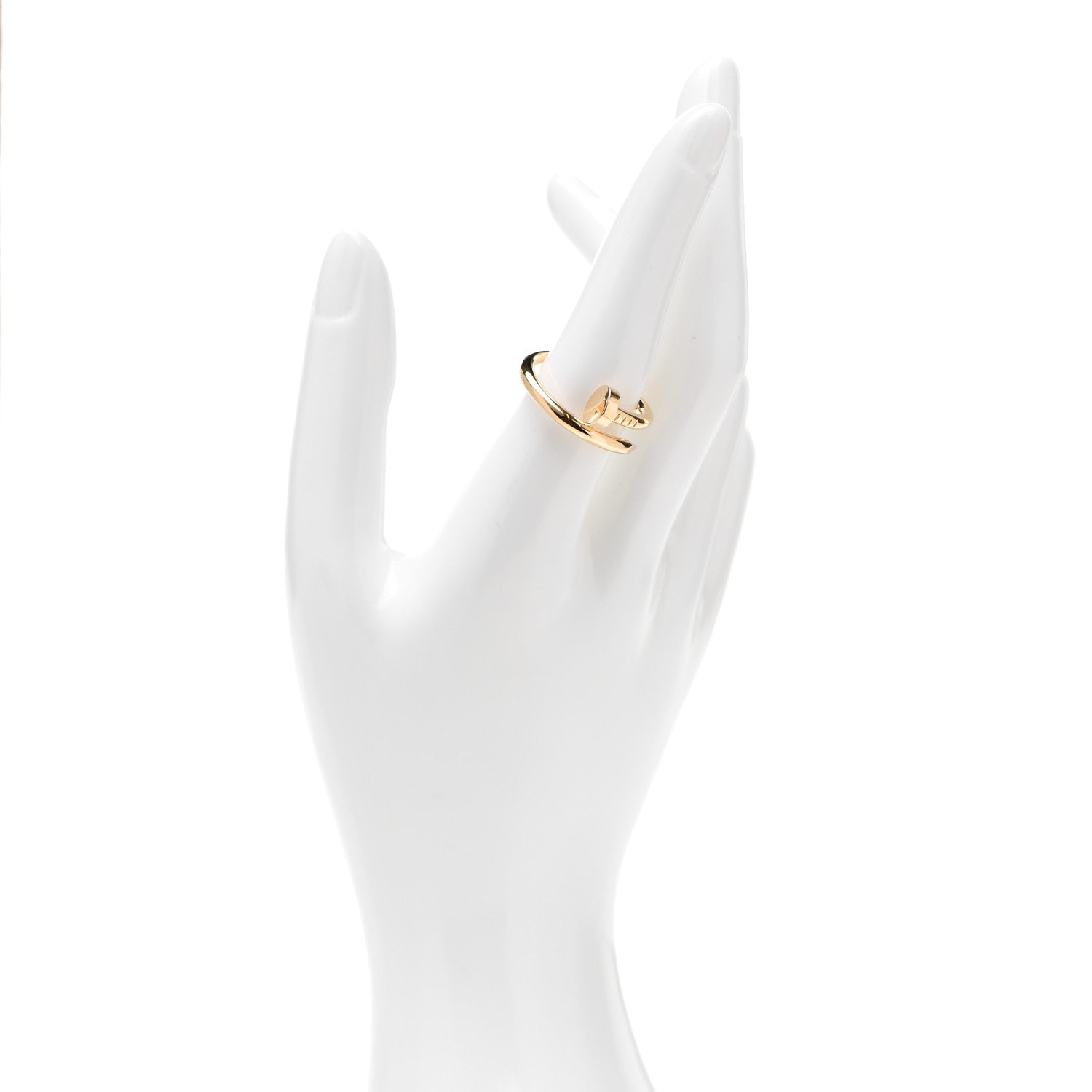 Cartier 18K Yellow Gold Juste Un Clou Ring 57 8 2 of 5