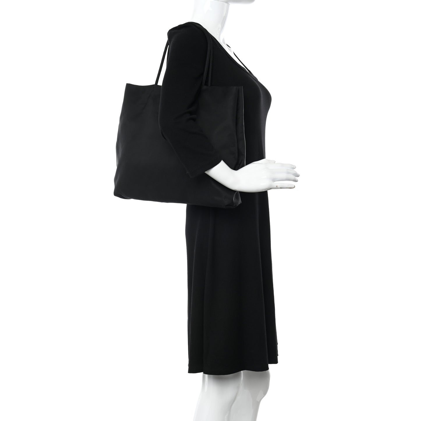 Tessuto Nylon Tote Black