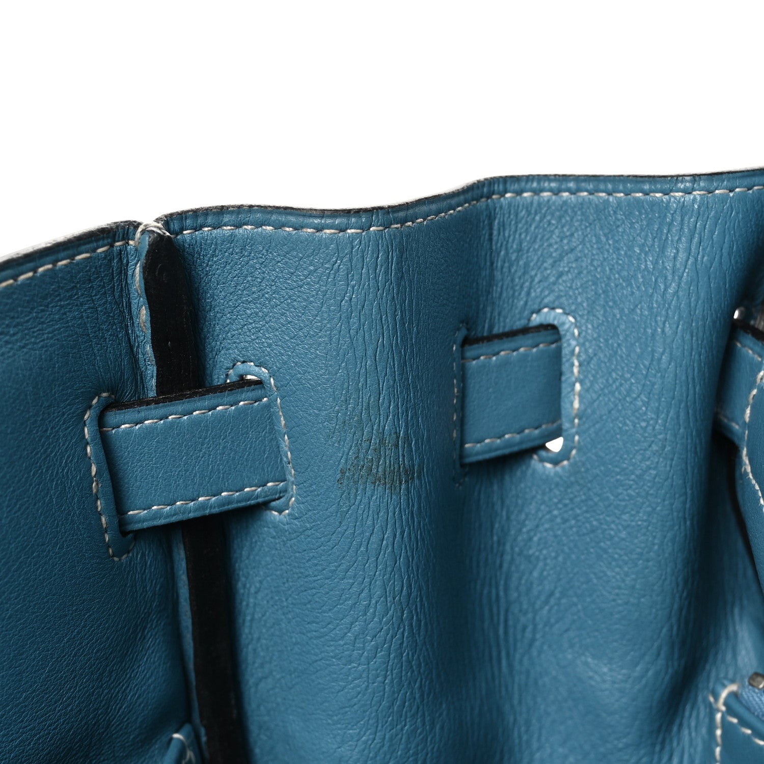 Hermes Swift Kelly Retourne 35 Blue Jean 11 of 12