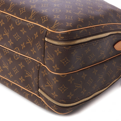Louis Vuitton Monogram Alize 2 Compartment Luggage Travel Bag 5 of 10