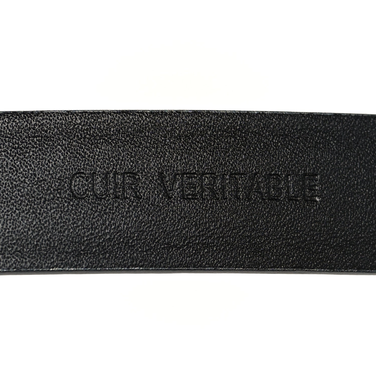 Chanel Glitter Calfskin CC Logo Skinny Belt 70 28 Silver 3 of 7