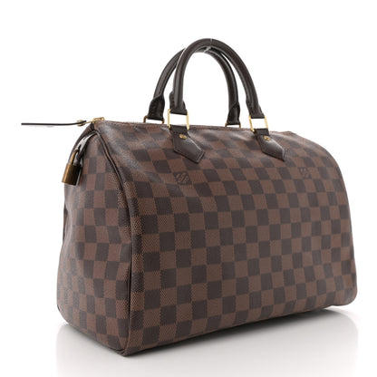 Louis Vuitton Damier Ebene Speedy 30 3 of 12