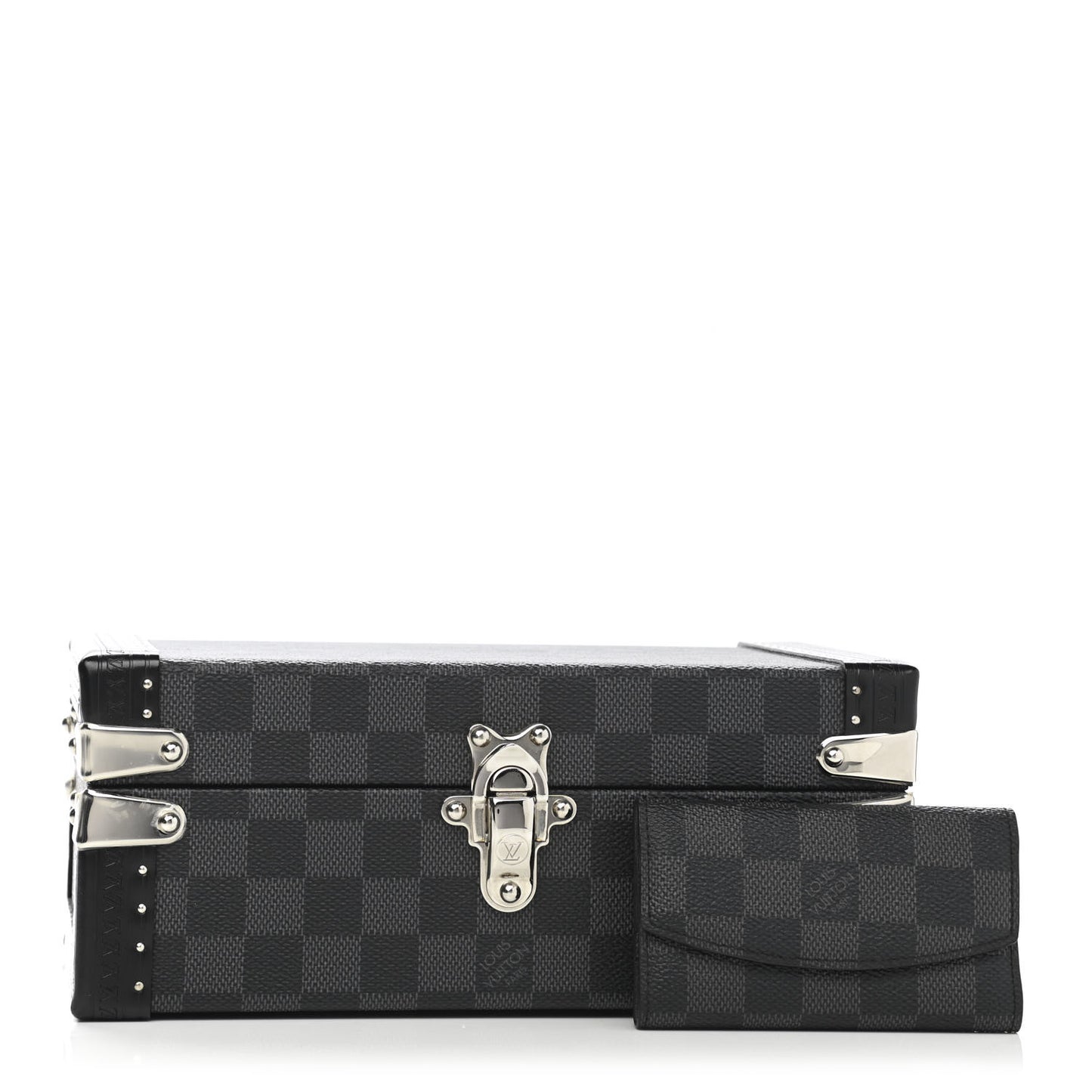 Damier Graphite Hard Sided Cufflinks Case