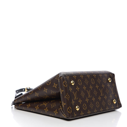 Louis Vuitton Monogram Flower Tote Black 3 of 7