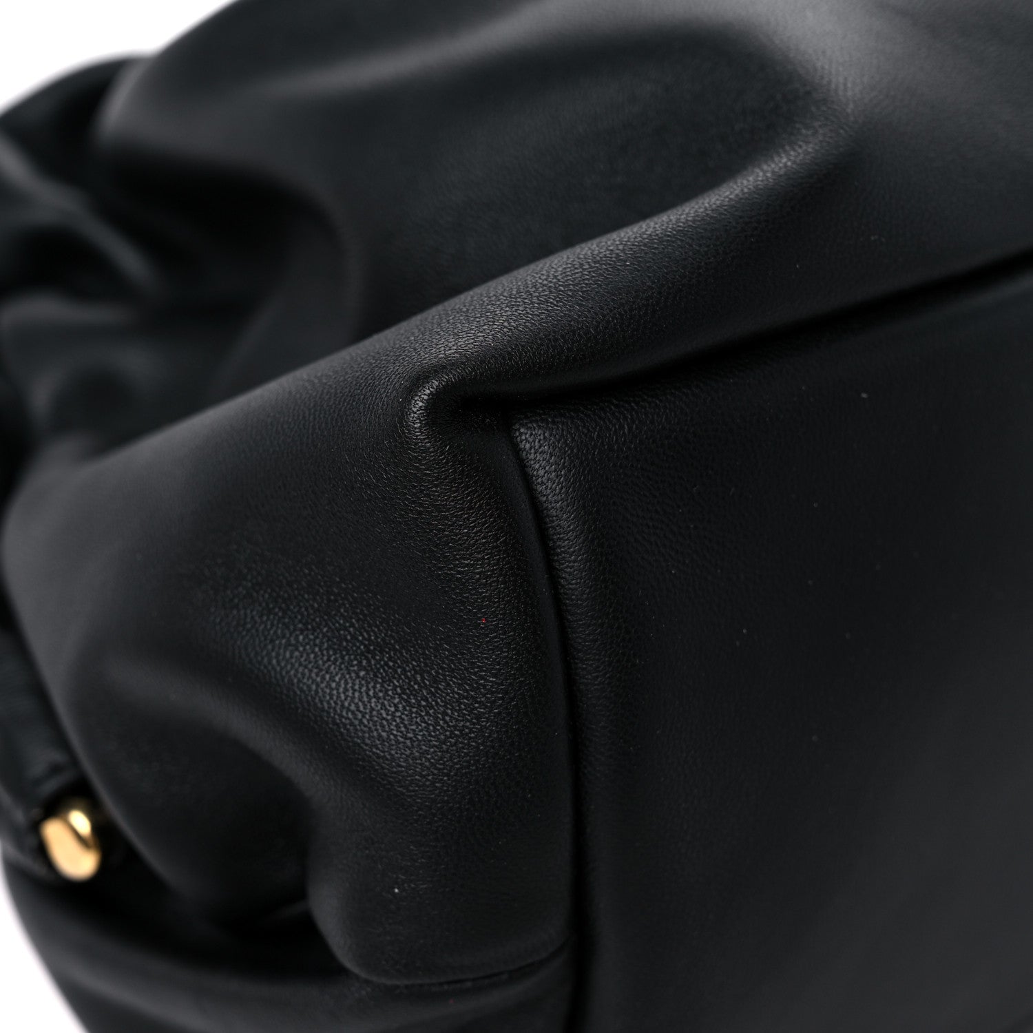 Mansur Gavriel Lambskin Cloud Clutch Black Flamma 10 of 12