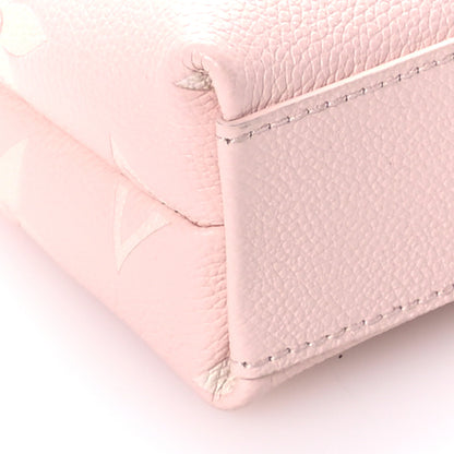Louis Vuitton Empreinte Monogram Giant Madeleine Nano Rose White Quartz 8 of 9