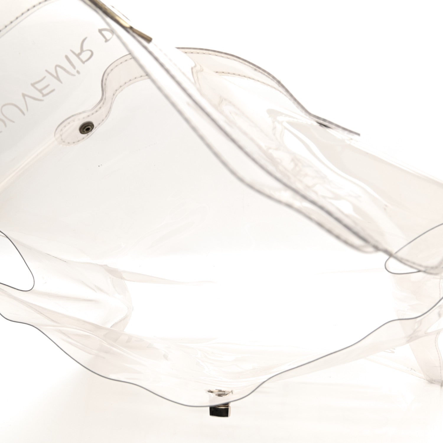 Hermes Vinyl Souvenir De L'Exposition Kelly Transparent 5 of 8