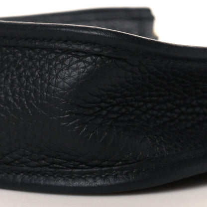 Hermes Taurillon Clemence Evelyne TPM Black 10 of 11