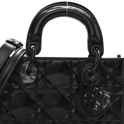 Christian Dior Calfskin Cannage Diamond Micro Lady D-Joy Black 9 of 9