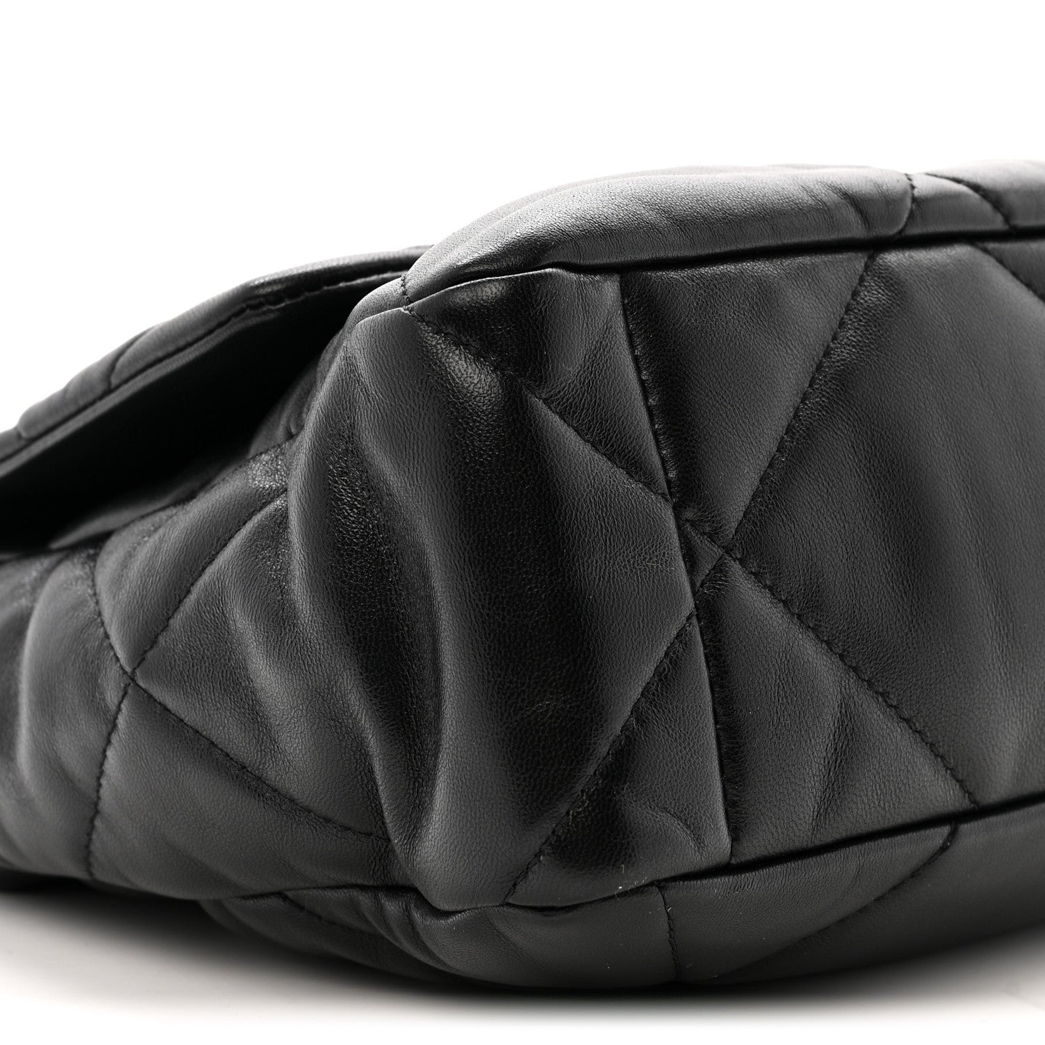Chanel Lambskin Quilted Large Chanel 19 Flap Black 9 of 11