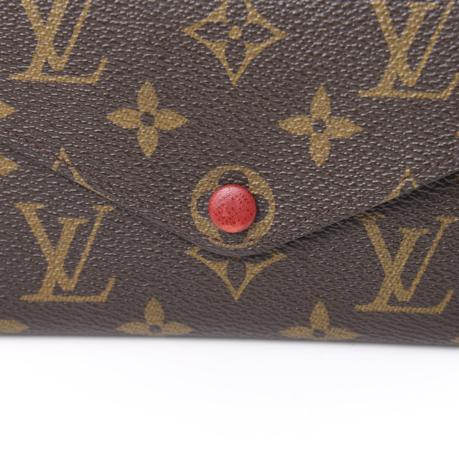 Louis Vuitton Monogram Josephine Wallet Red 12 of 13