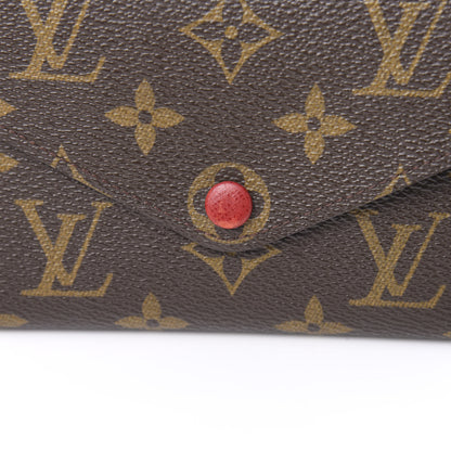 Louis Vuitton Monogram Josephine Wallet Red 12 of 13