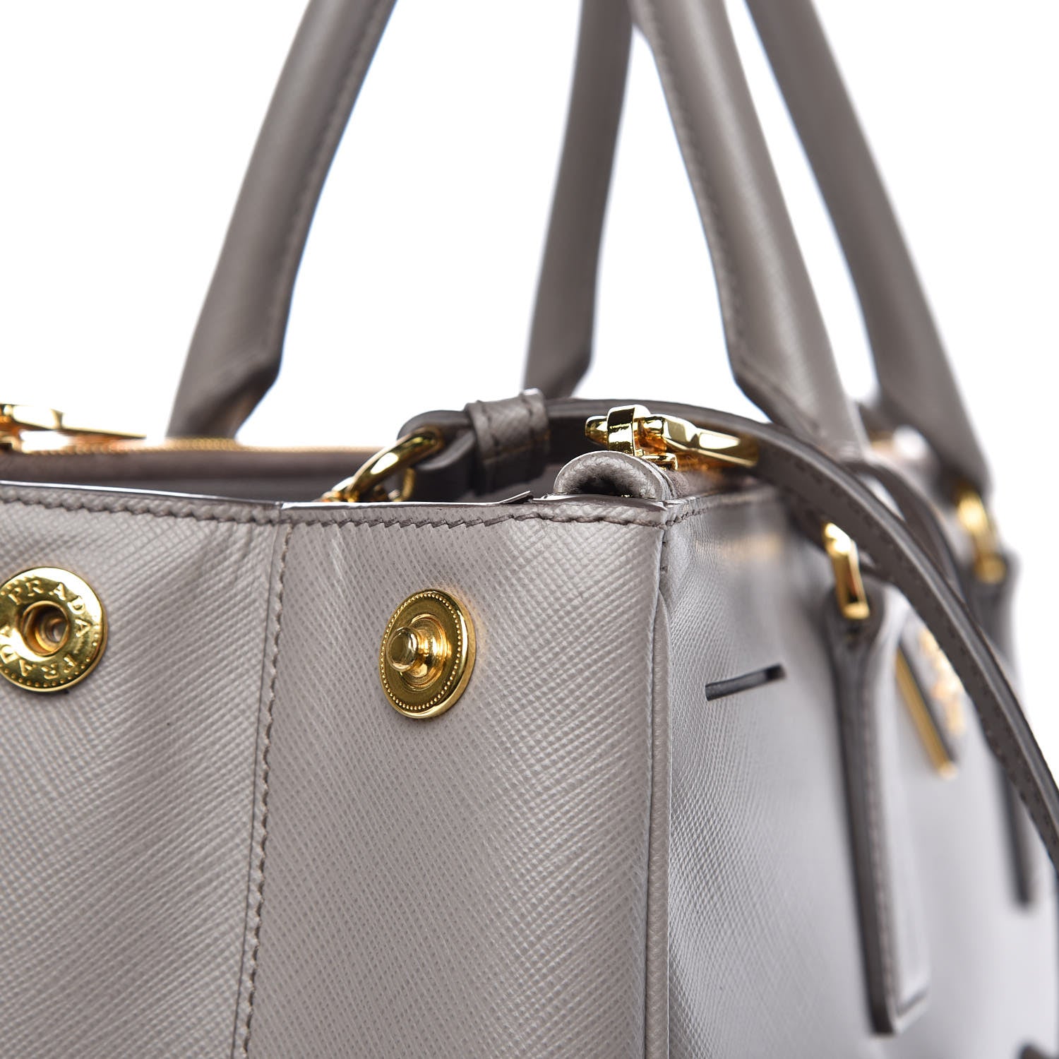 Prada Saffiano Medium Galleria Double Zip Tote Argilla 12 of 13