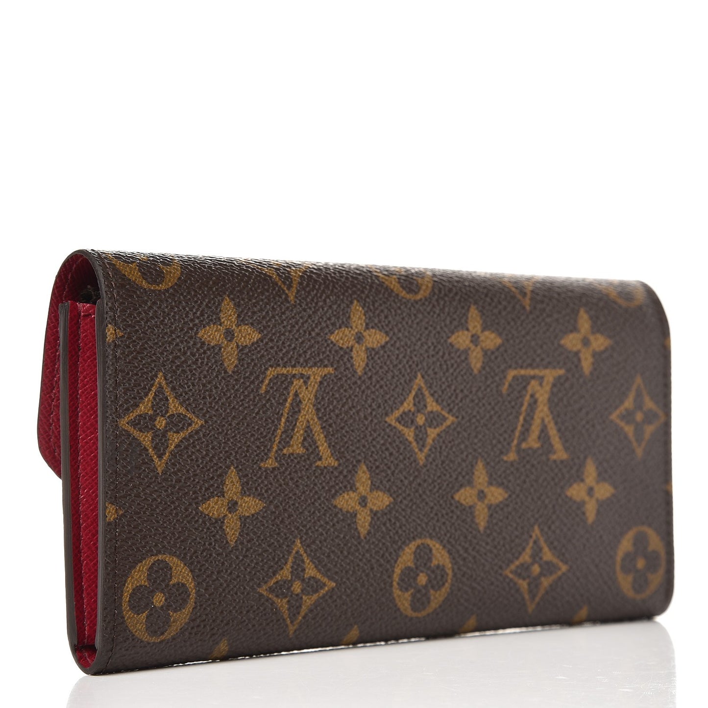 Monogram Emilie Wallet Fuchsia