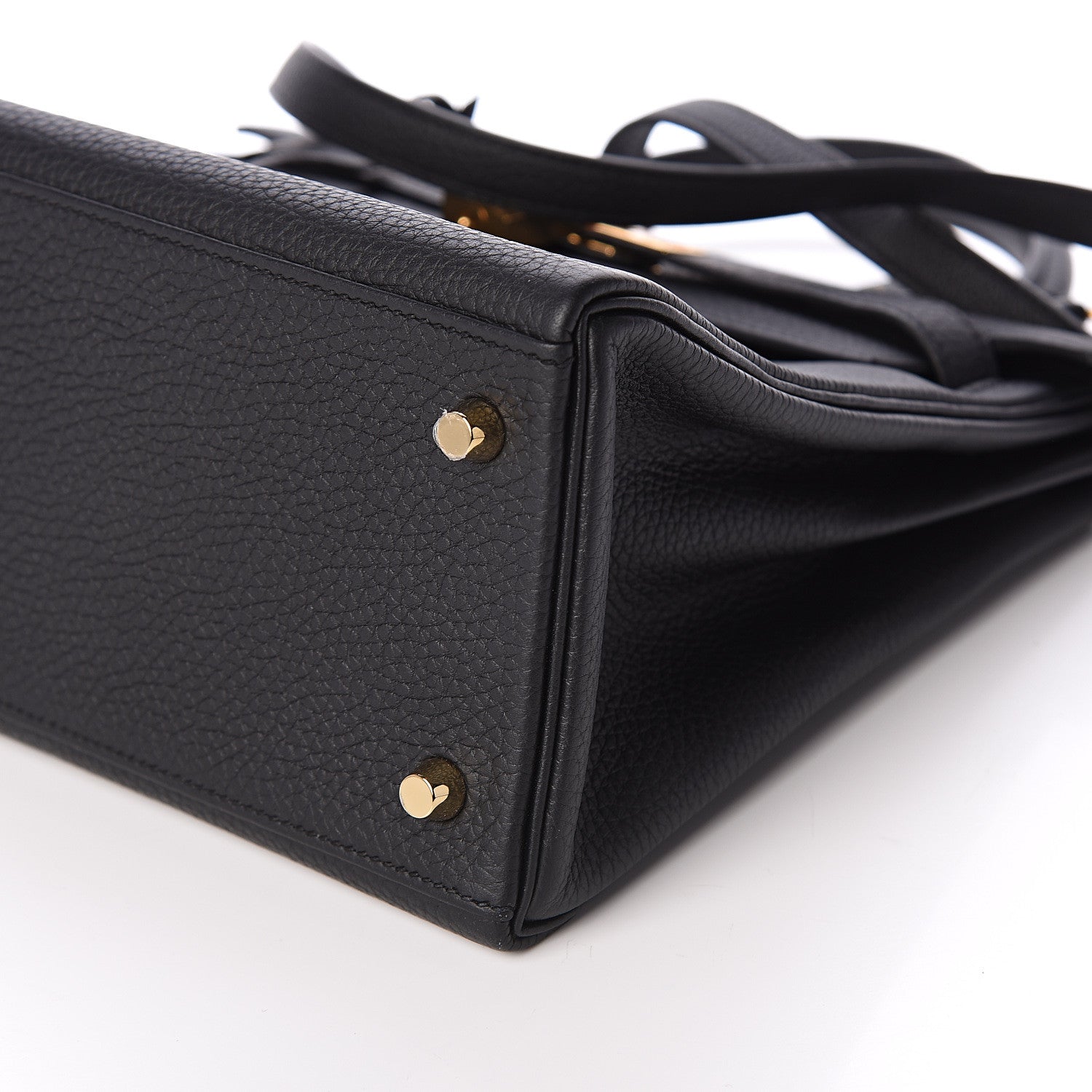 Hermes Togo Kelly Retourne 28 Black 8 of 10