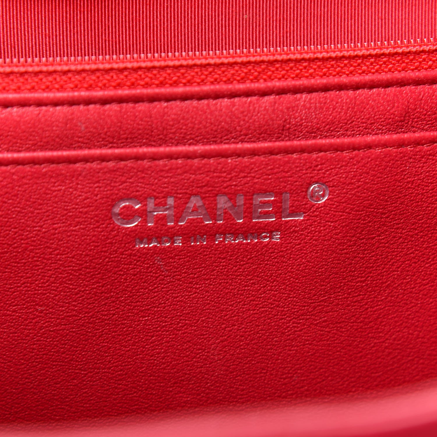 Chanel Lambskin Quilted Maxi Single Flap Fuchsia 8 of 14