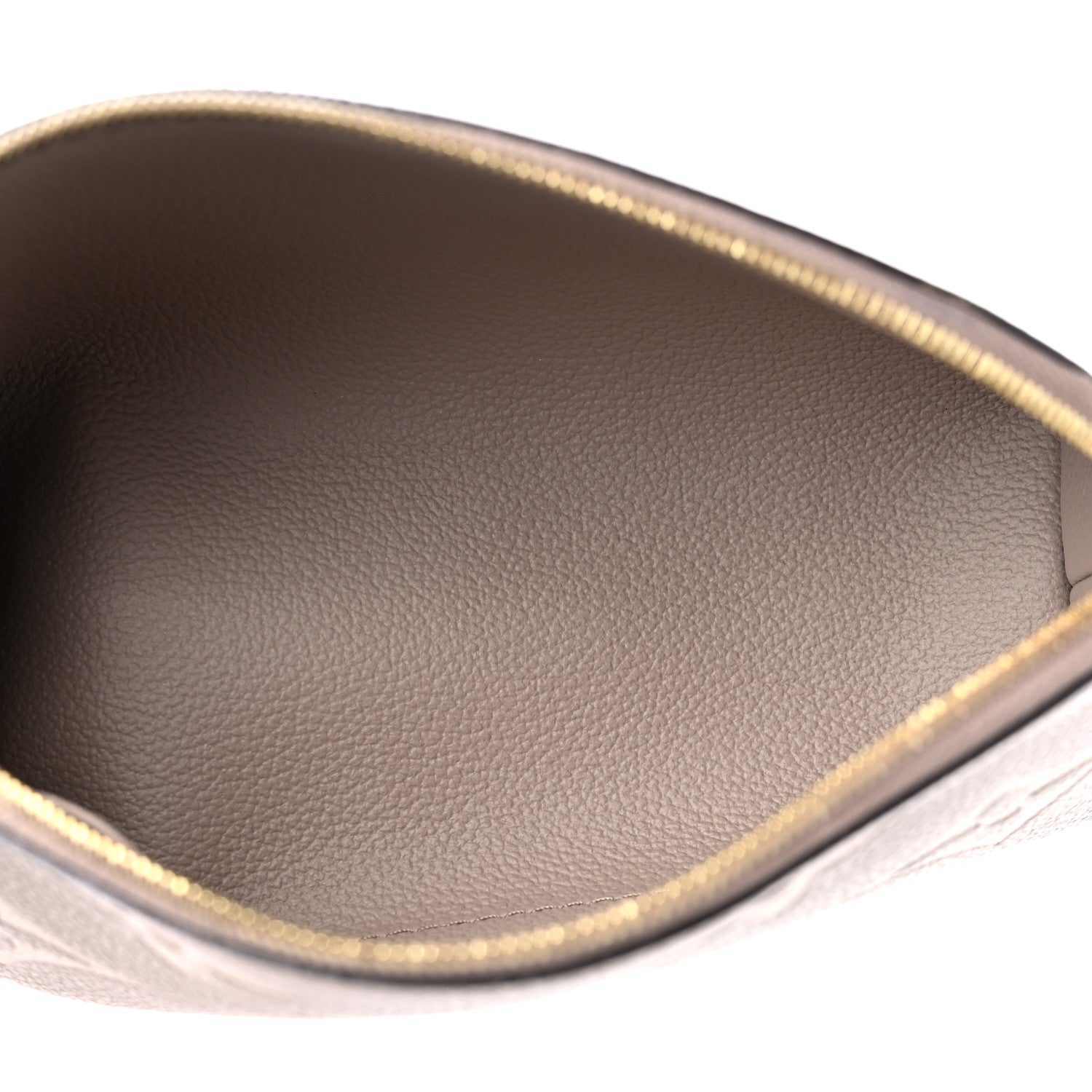 Louis Vuitton Empreinte Monogram Giant Cosmetic Pouch PM Tourterelle Crème 5 of 8