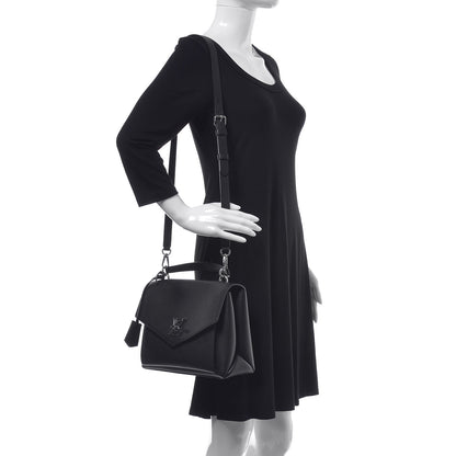 Louis Vuitton Soft Calfskin My Lockme Top Handle Black 2 of 6