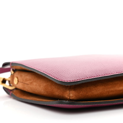 Givenchy Goatskin Suede Cross 3 Crossbody Bag Fig Pink Cherry 9 of 10