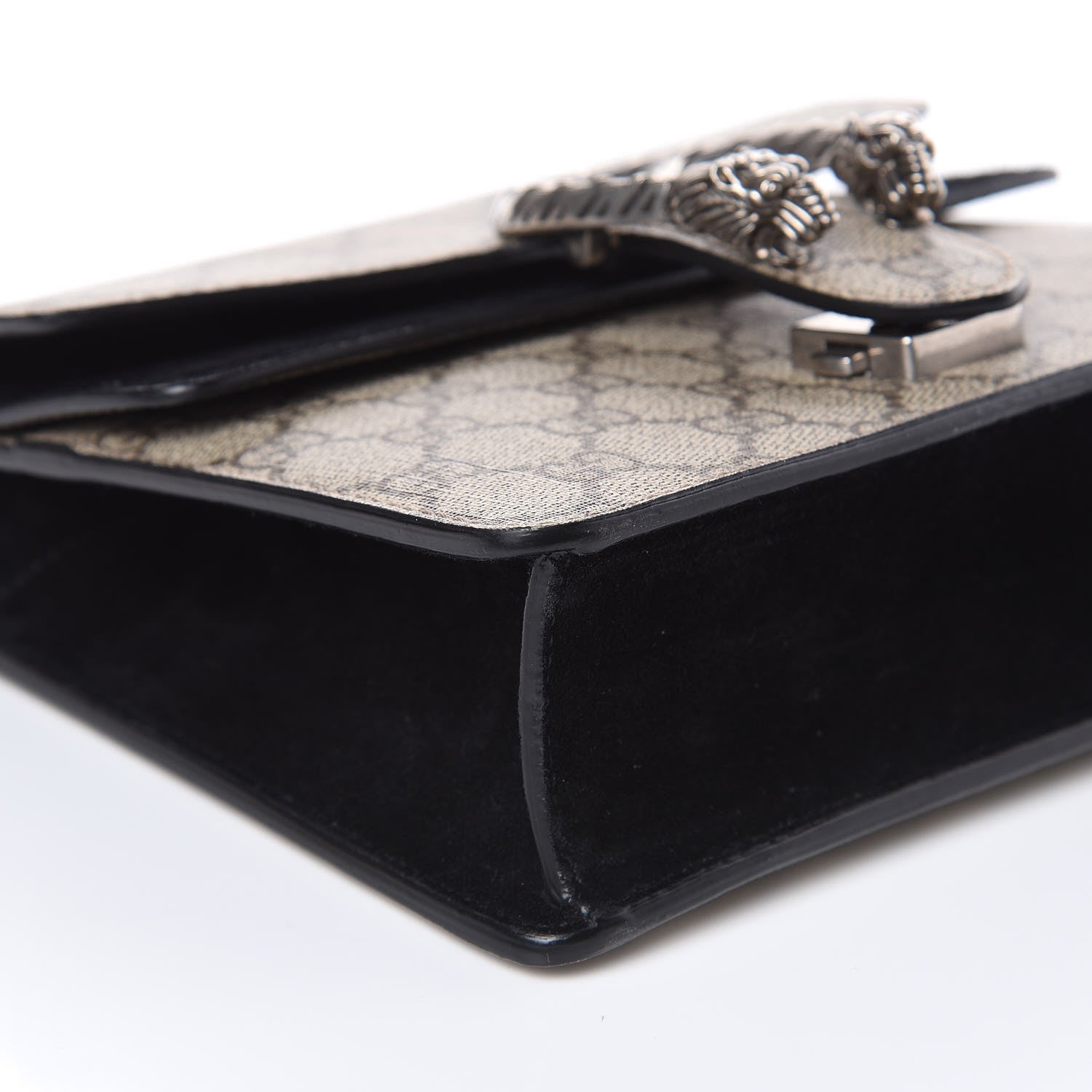 Gucci GG Supreme Monogram Mini Dionysus Shoulder Bag Black 8 of 11