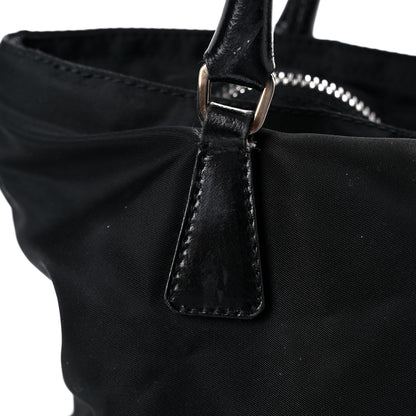 Prada Tessuto Nylon Soft Calf Tote Black 12 of 20