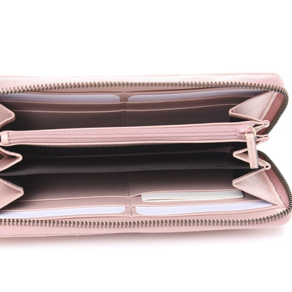 Gucci Calfskin Matelasse GG Marmont Zip Around Wallet Perfect Pink 4 of 7