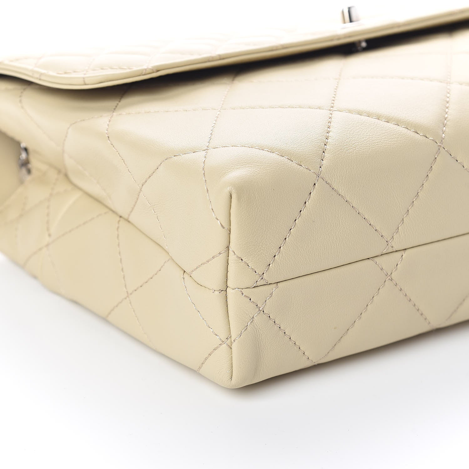 Chanel Calfskin Quilted In the Business Flap Bag Beige Clair 9 of 12