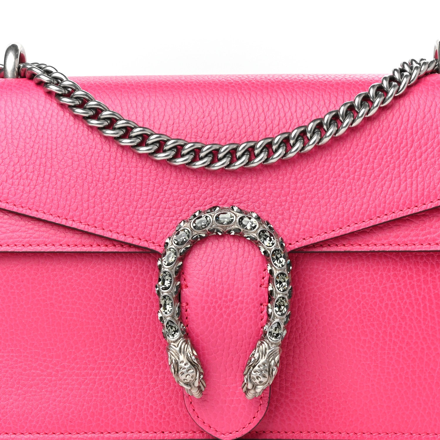 Gucci Dollar Calfskin Small Dionysus Shoulder Bag Box Pink 8 of 10