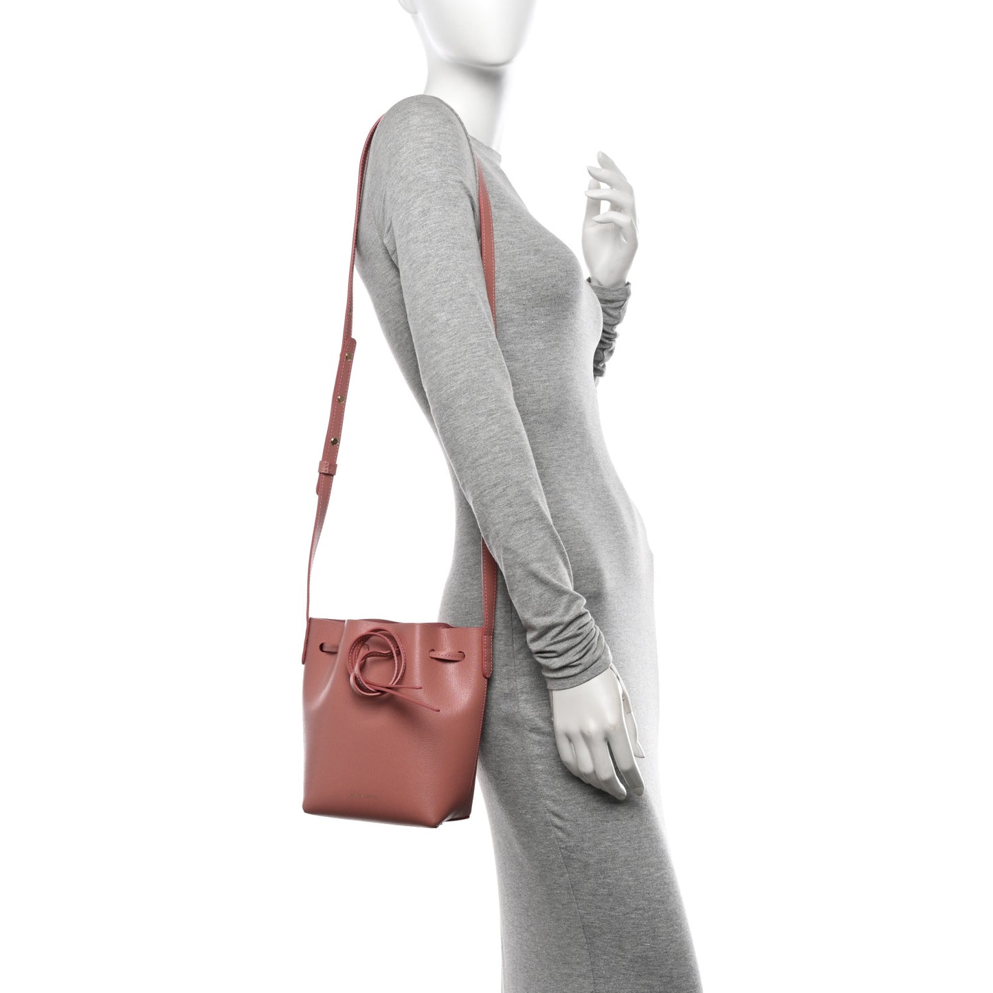 Saffiano Mini Mini Bucket Bag Confetto