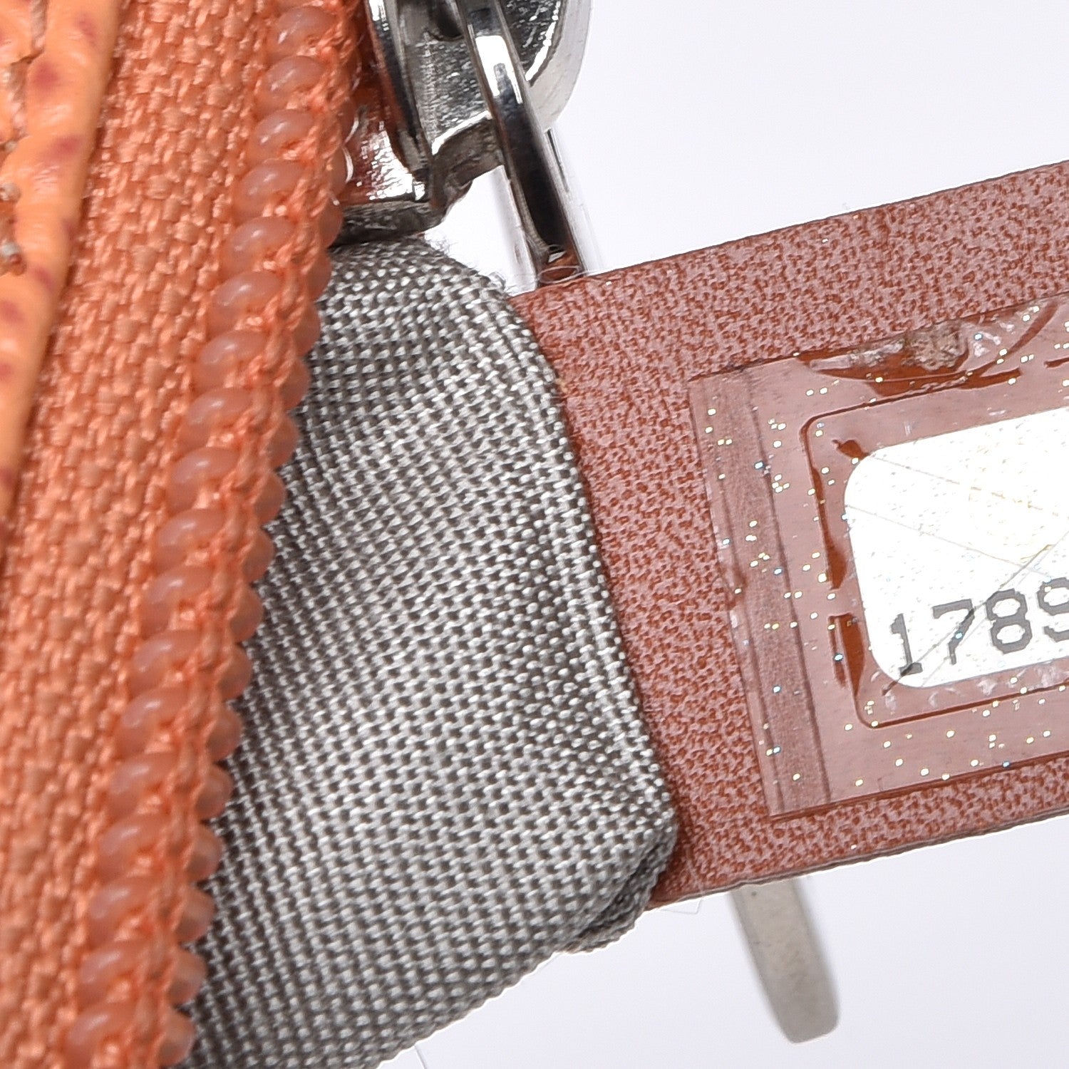 Chanel Caviar Timeless CC Key Holder Orange 6 of 7