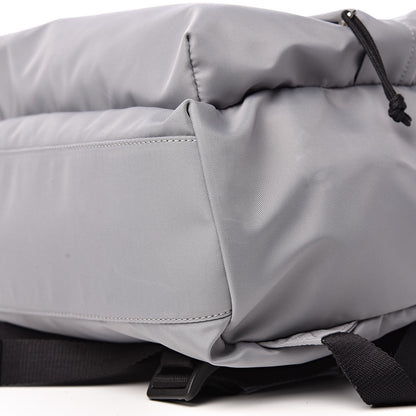 Balenciaga Sport Nylon Logo Embroidered Wheel Backpack Grey Black 9 of 10