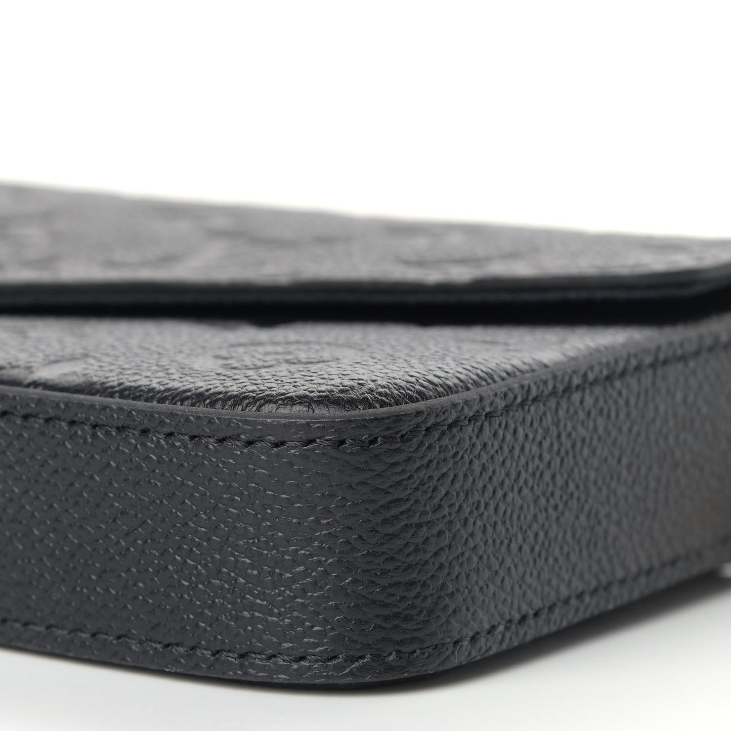 Empreinte Pochette Felicie Chain Wallet Black