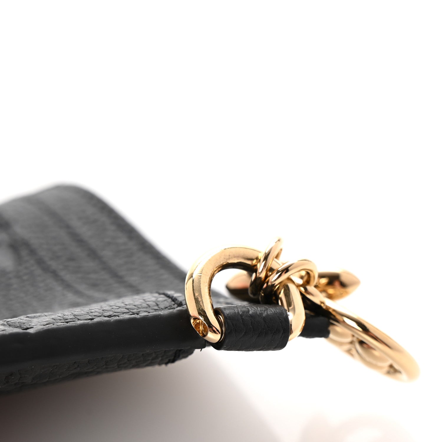 Louis Vuitton Empreinte Monogram LV Charms Card Holder Black 7 of 8