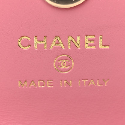 Chanel Tweed Quilted Flap Chain Waist Bag Pink 6 of 11