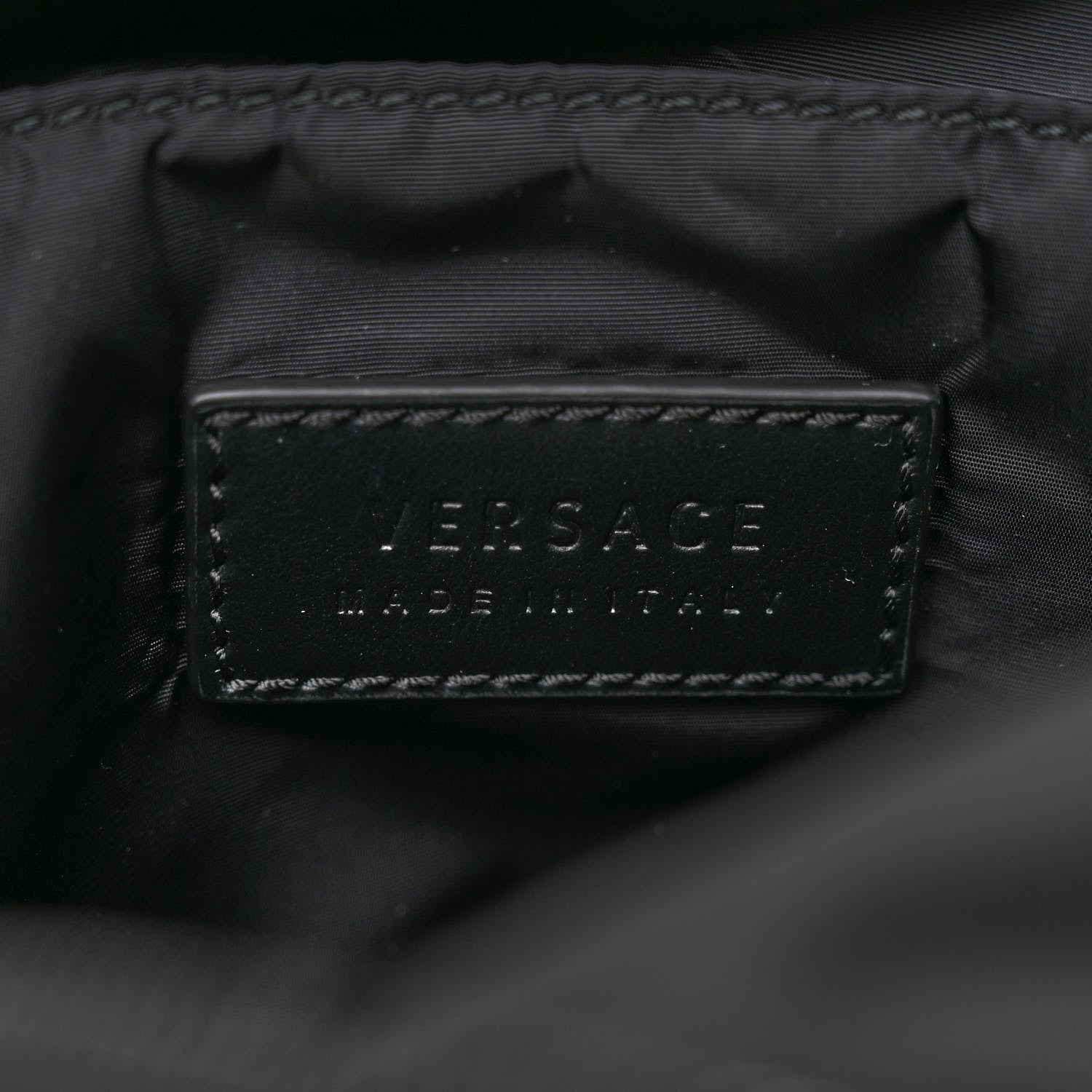 Versace Nylon Sling Bag Black 6 of 9