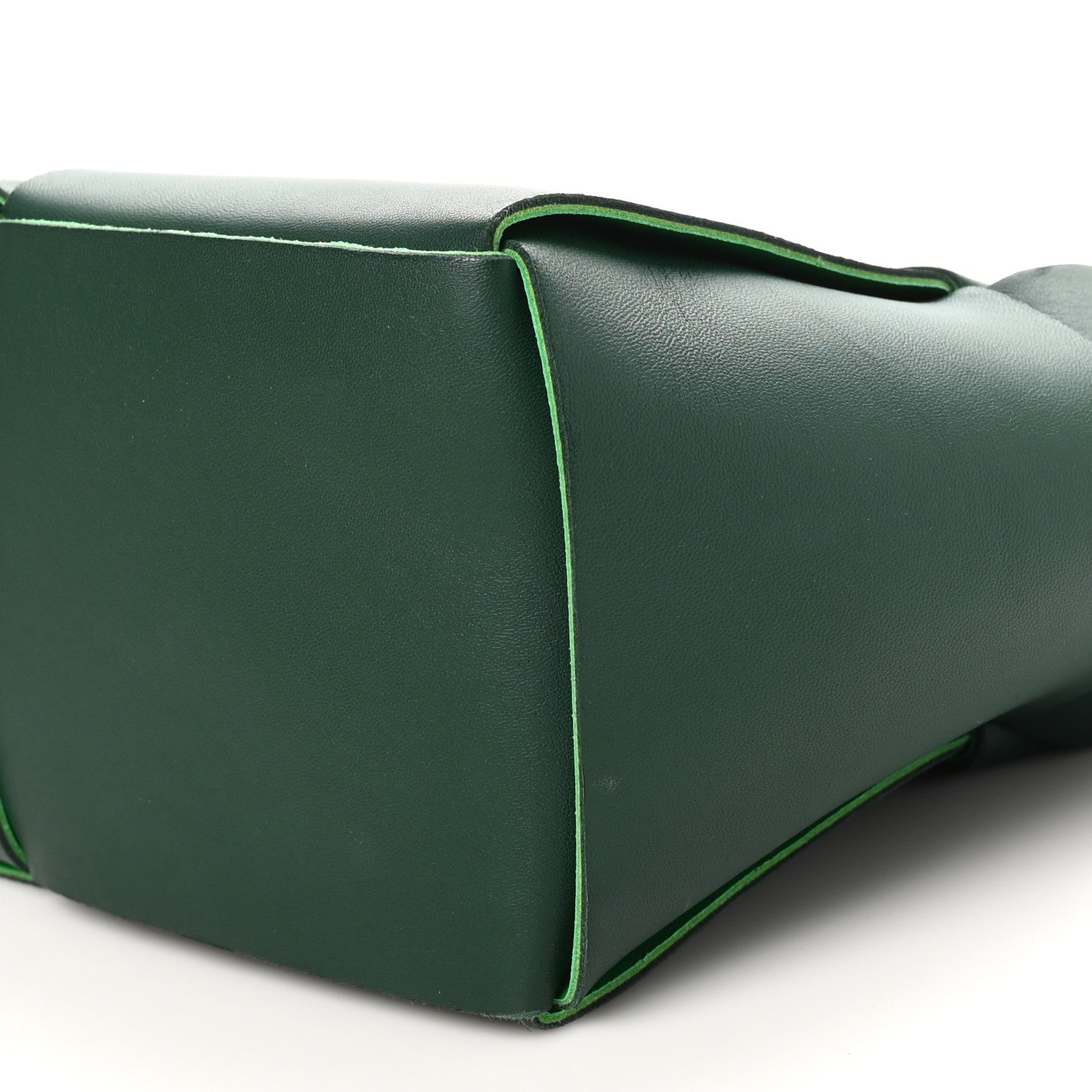 Bottega Veneta Calfskin Maxi Intrecciato Medium Arco Tote Raintree 10 of 10
