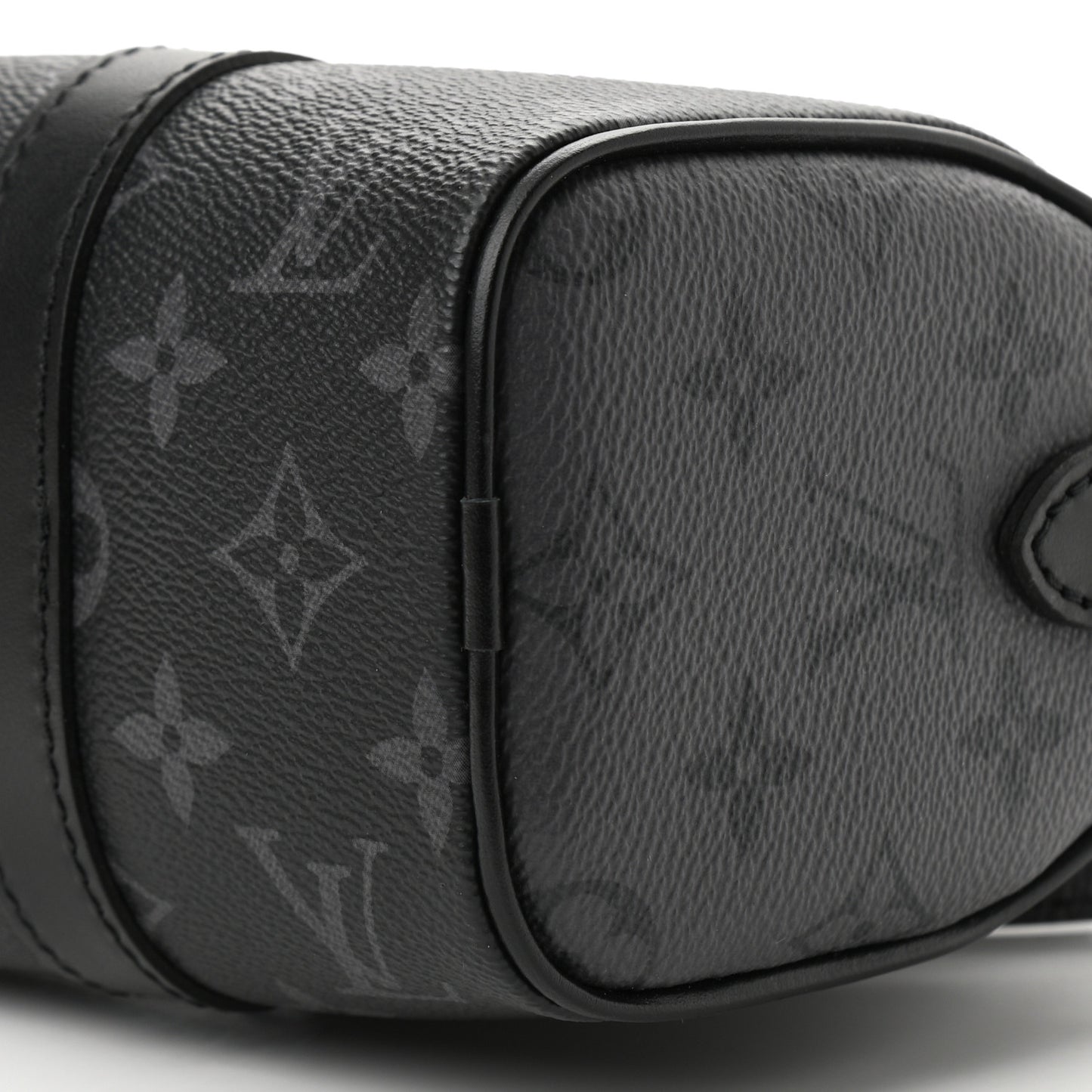Reverse Monogram Eclipse Keepall XS Black