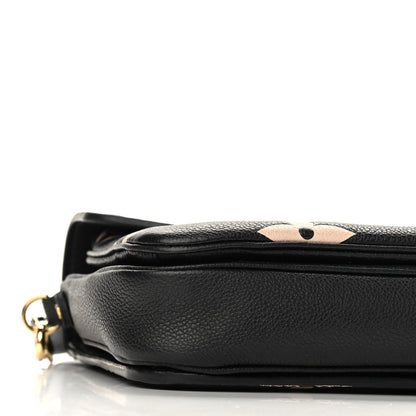 Louis Vuitton Empreinte Monogram Giant Pochette Metis Black Beige 7 of 8