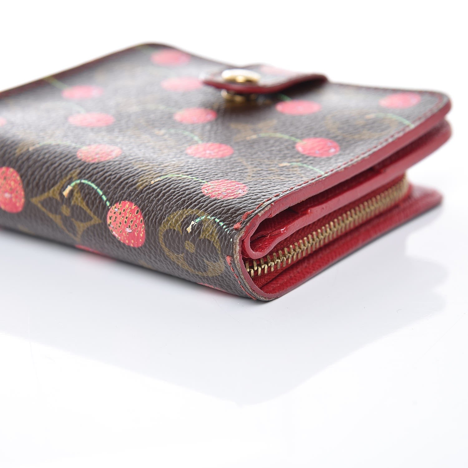 Louis Vuitton Monogram Cerises Compact Zippe Wallet 11 of 14
