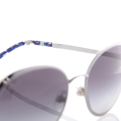 Chanel Round Spring Sunglasses 4206 Silver 6 of 10