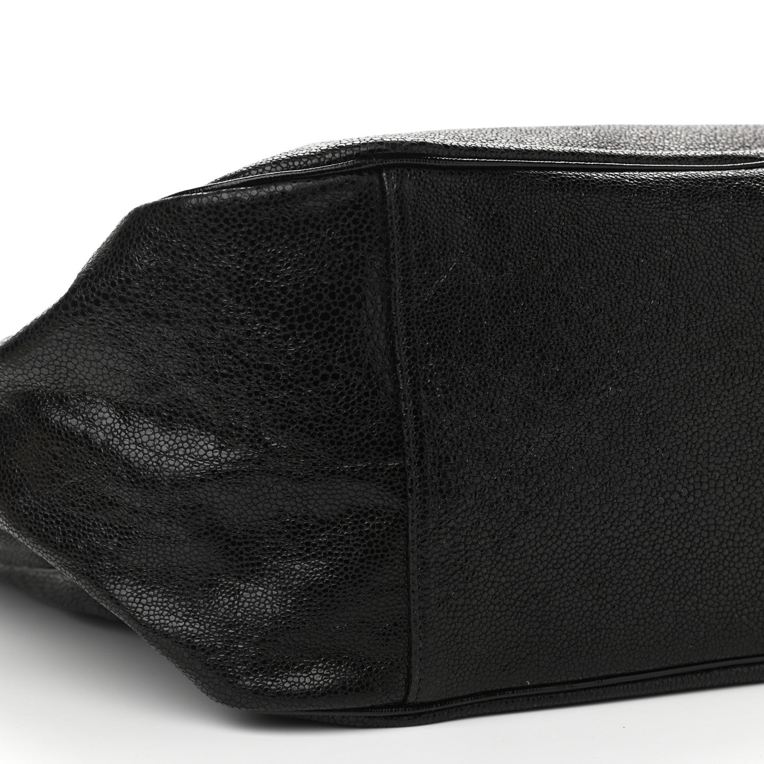 Saint Laurent Stingray Embossed Large Roady Hobo Black 9 of 10