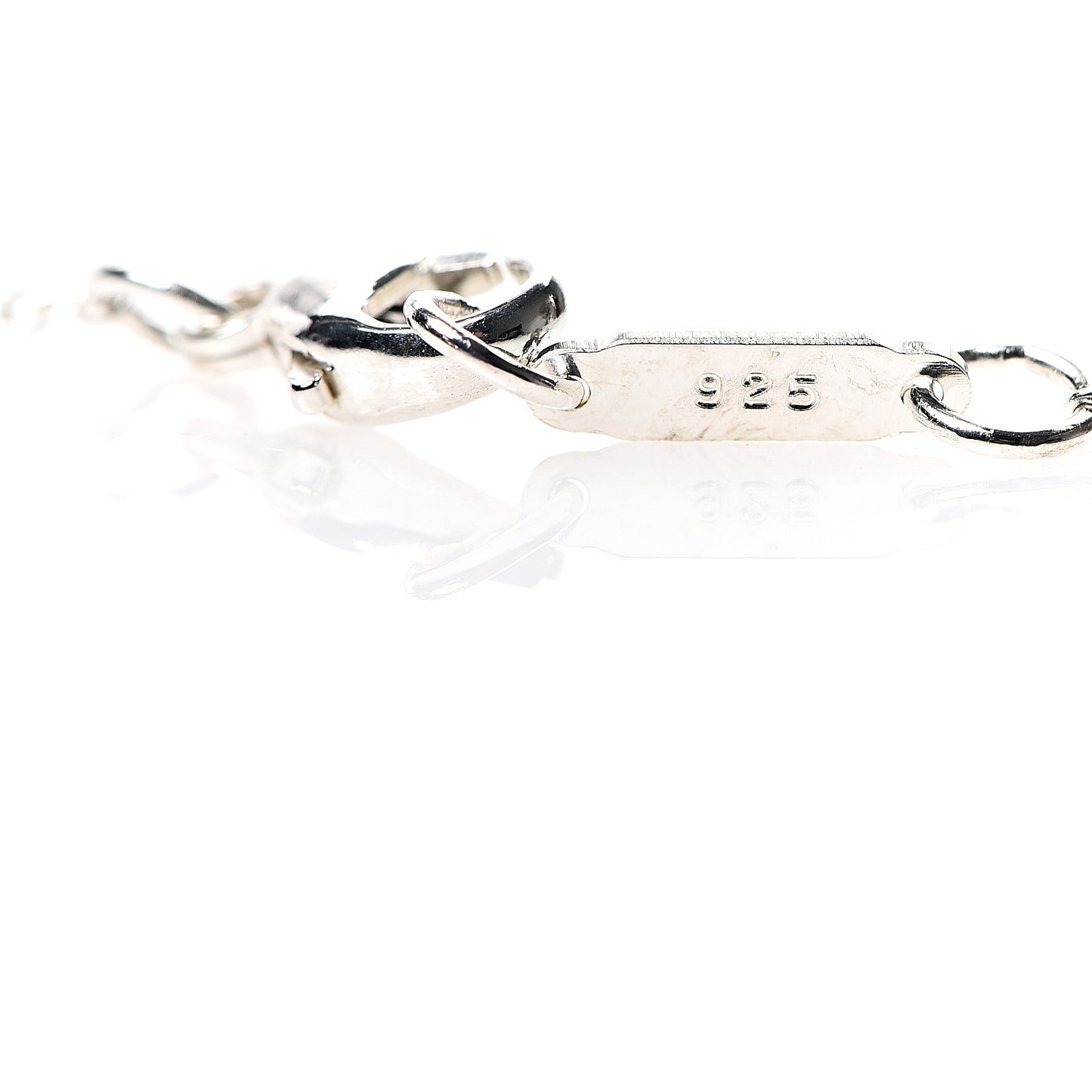 Sterling Silver 1837 Circle Lock Necklace