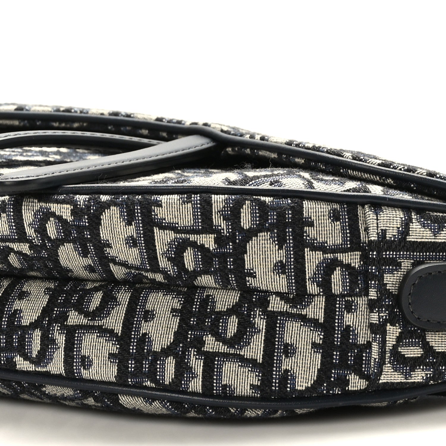 Christian Dior Oblique Saddle Bag Blue 9 of 9