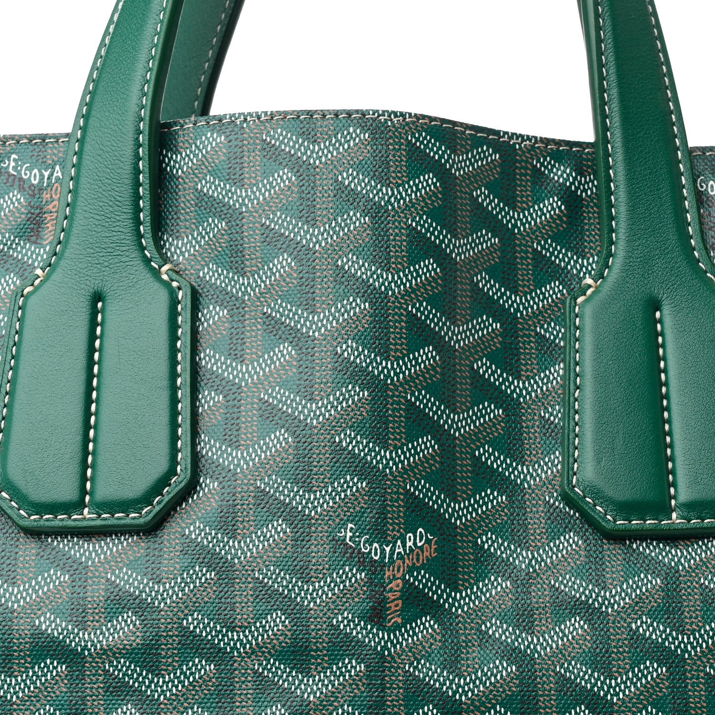 Goyardine Voltaire Tote III Green