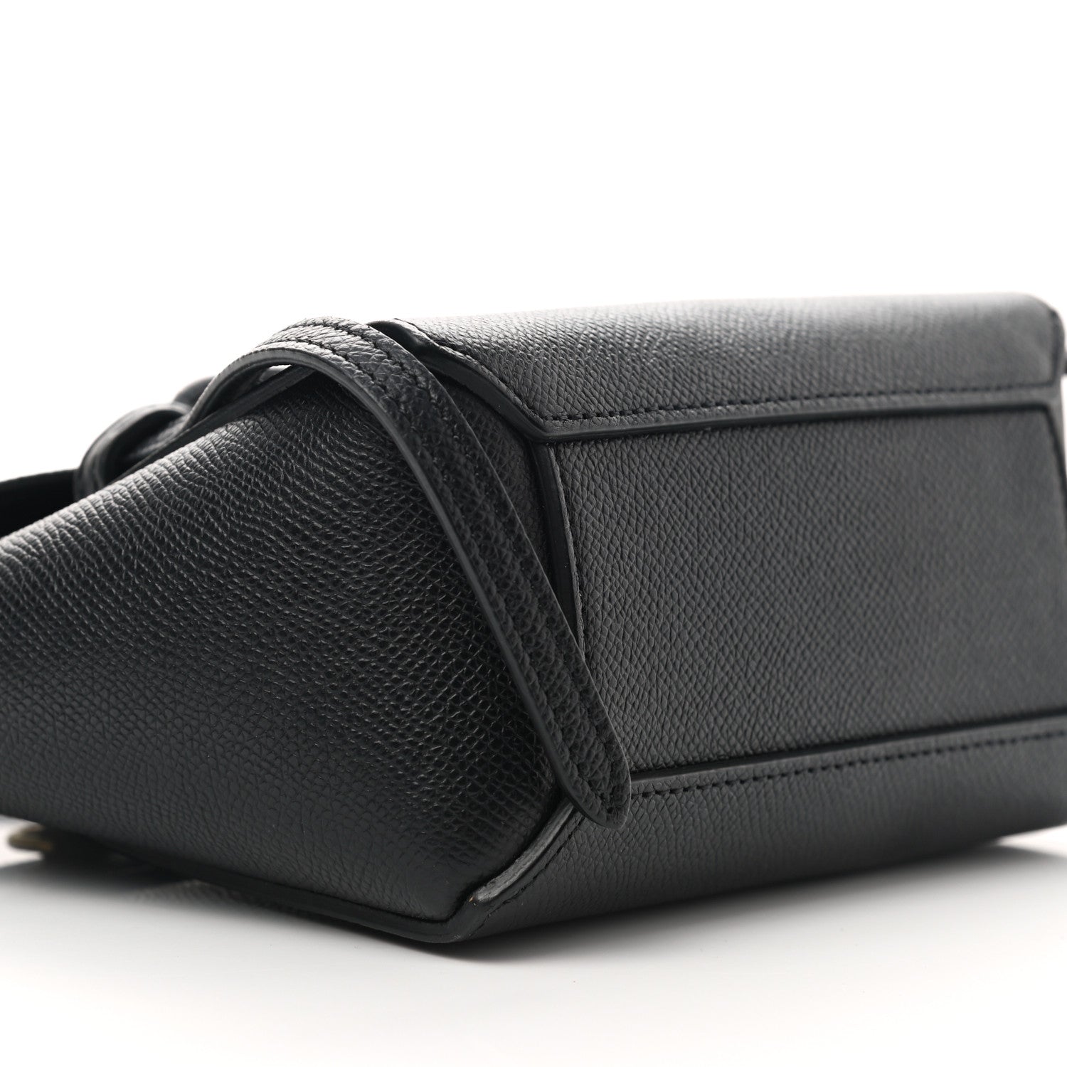 Celine Grained Calfskin Pico Belt Bag Black 8 of 9