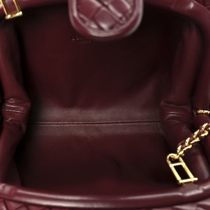 Bottega Veneta Nappa Intrecciato Teen The Lauren 1980 Clutch With Chain Barolo 5 of 11
