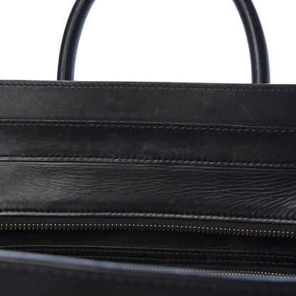 Celine Satin Calfskin Suede Mini Tri-Color Luggage Almond 13 of 13