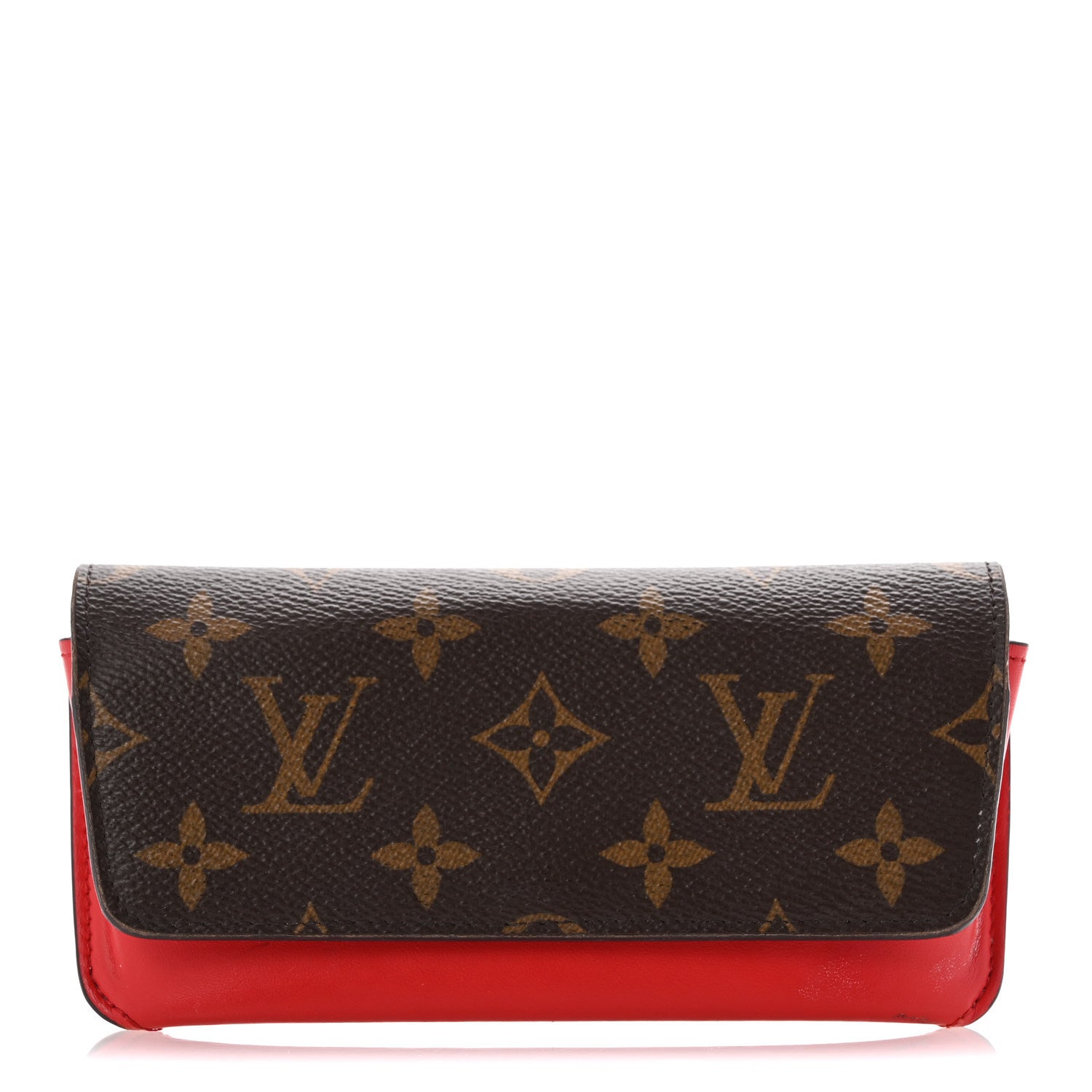 Louis Vuitton Monogram Woody Glasses Case Rouge 1 of 10
