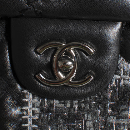 Chanel Lambskin Patchwork Stitched Small Flap Black 5 of 9