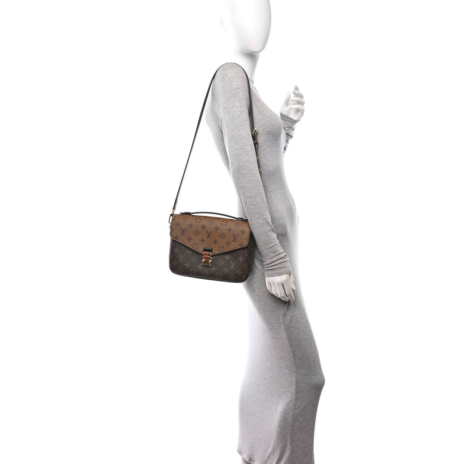 Louis Vuitton Reverse Monogram Pochette Metis 2 of 10